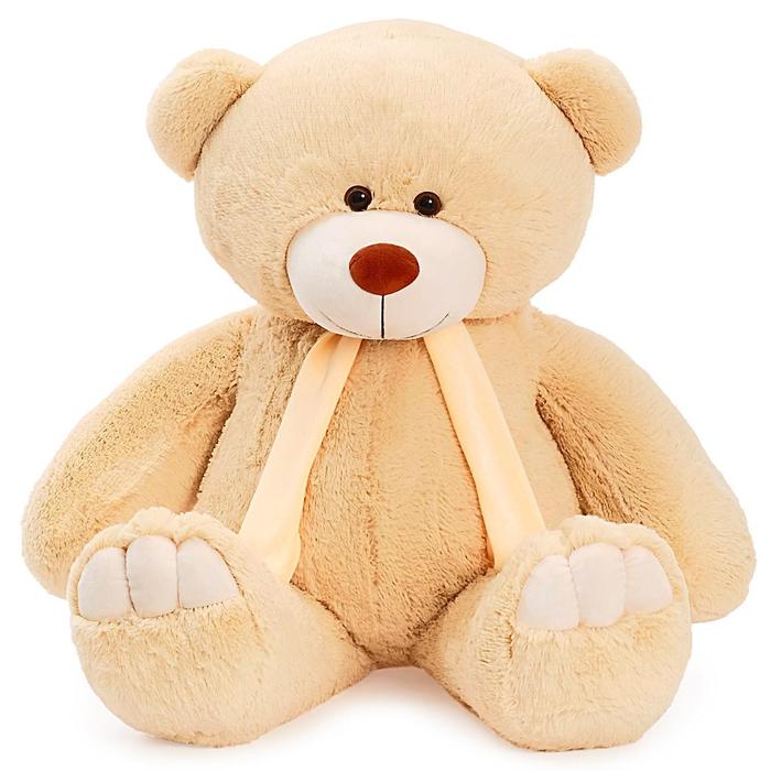 Мягкая игрушка "Мишка Олимп", цвет бежевый