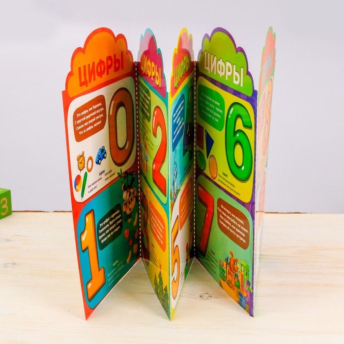 Ширмочка информационная "Цифры, цвета, формы"