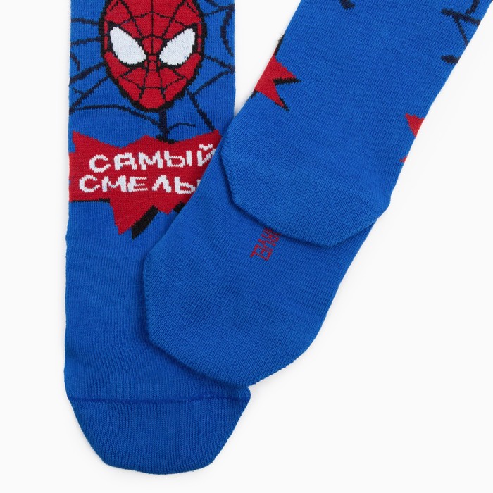 Колготки детские "Человек-Паук: Самый смелый", рост 80-86 см, 1-3 года