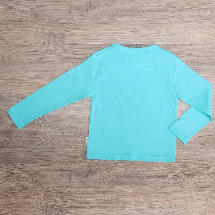 Футболка с длинным рукавом детская "Дисней беби: Любимый сыночек", Микки Маус и друзья, рост 92-98 (56) см, 2 года, 100% хлопок