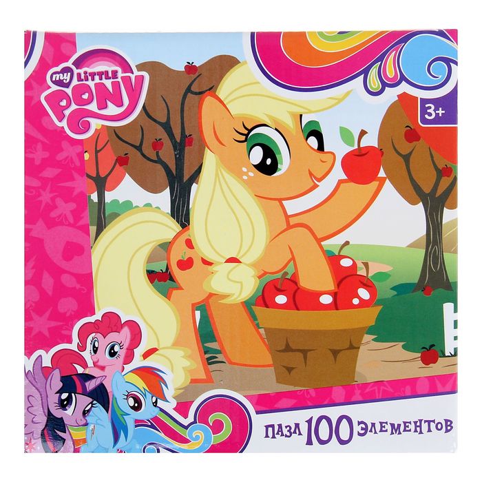 Пазлы "Мой маленький пони", 100 элементов