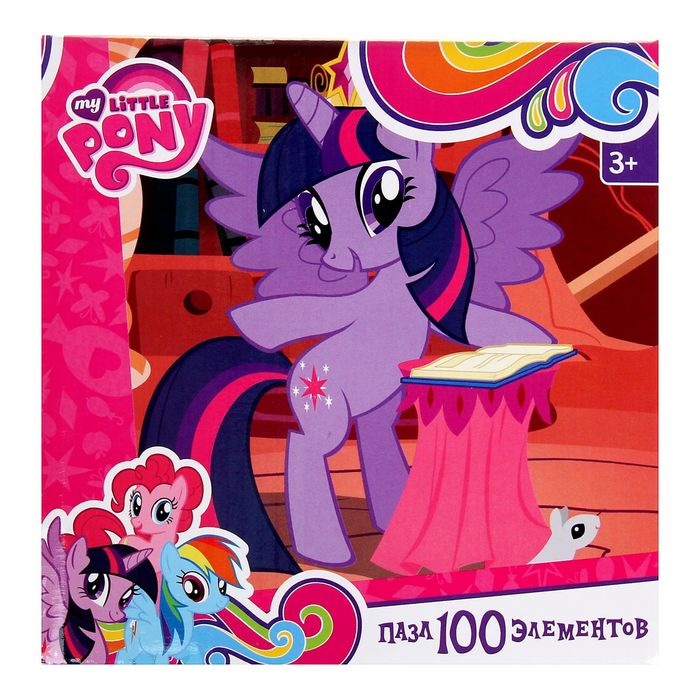 Пазлы "Мой маленький пони", 100 элементов