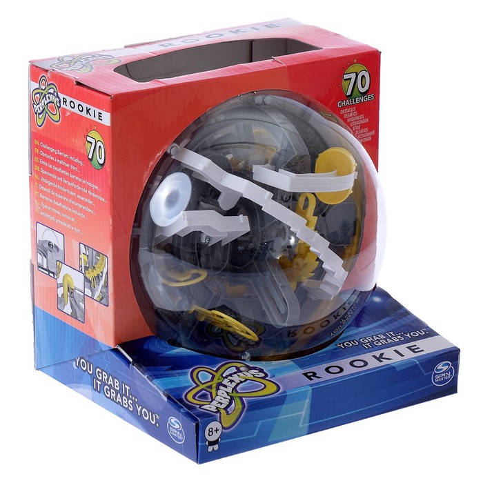 Игра-головоломка "Шар-лабиринт Perplexus Rookie", 70 барьеров