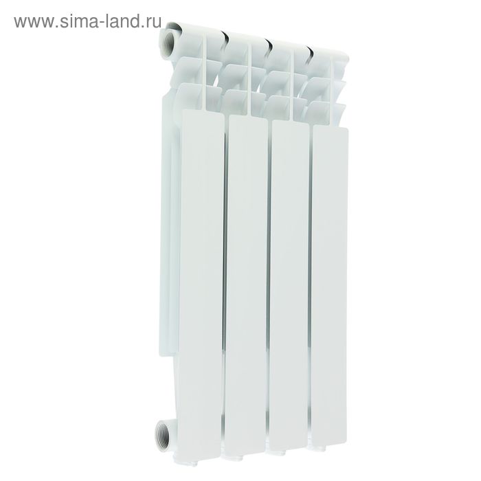 Радиатор алюминиевый Oasis, 500 х 70 мм, 4 секции