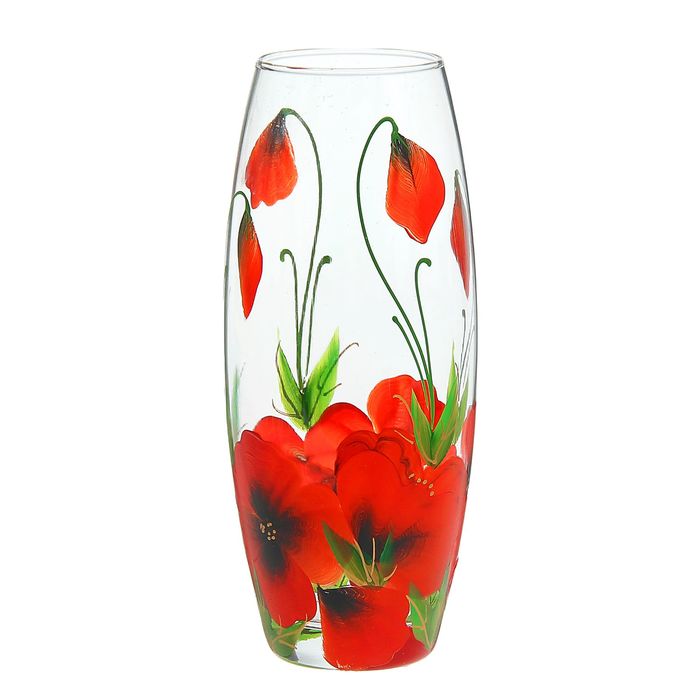 Ваза "Цветущие маки"