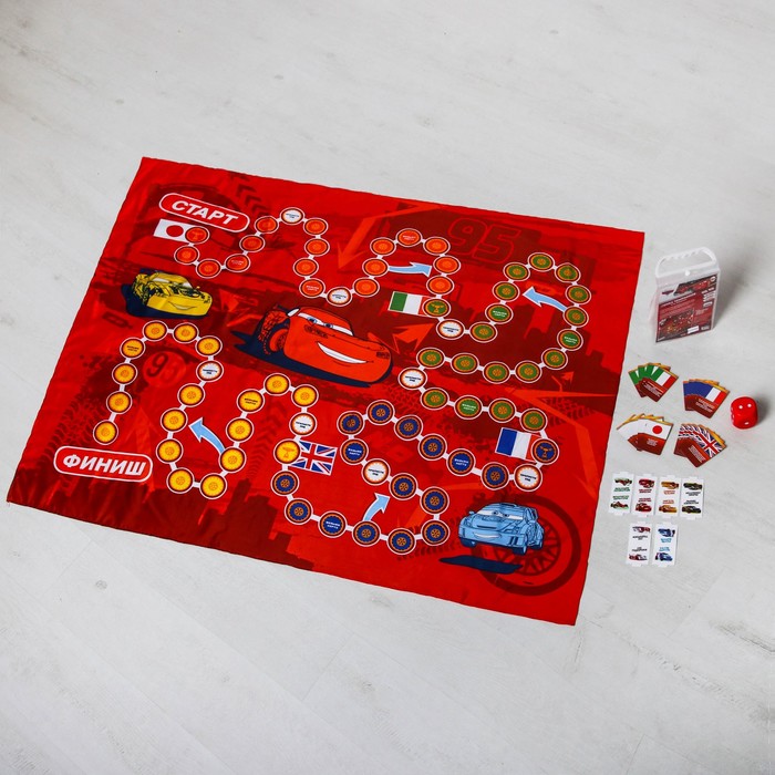 Игра-бродилка "Гонка чемпионов", Тачки