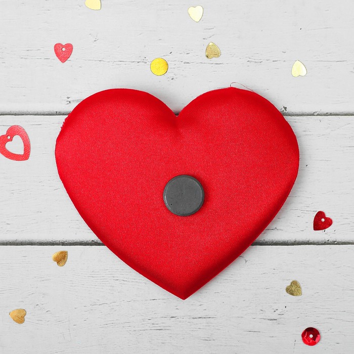 Мягкий магнит "Сердечко"