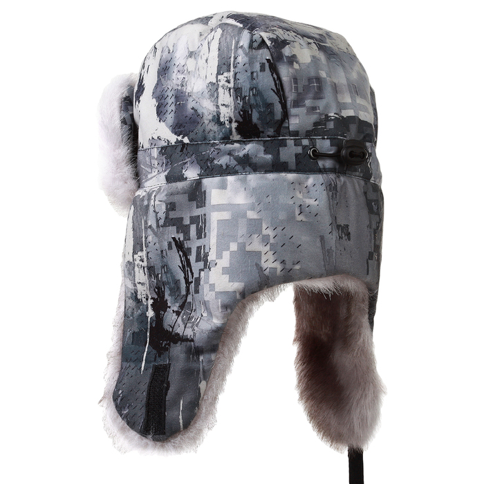 Шапка зимняя «Ушанка», размер 58-62, цвет микс