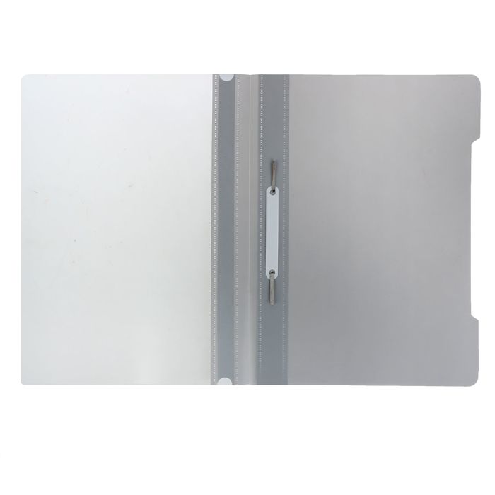 Папка-скоросшиватель А4, 120/160мкм ЭКОНОМ, серая