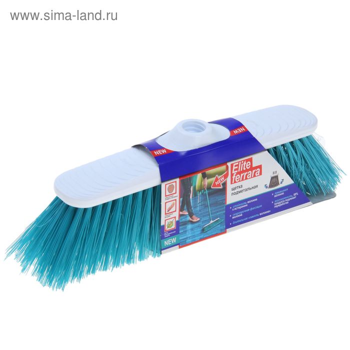

Щетка для пола Elite Ferrara, цвет бирюзовый