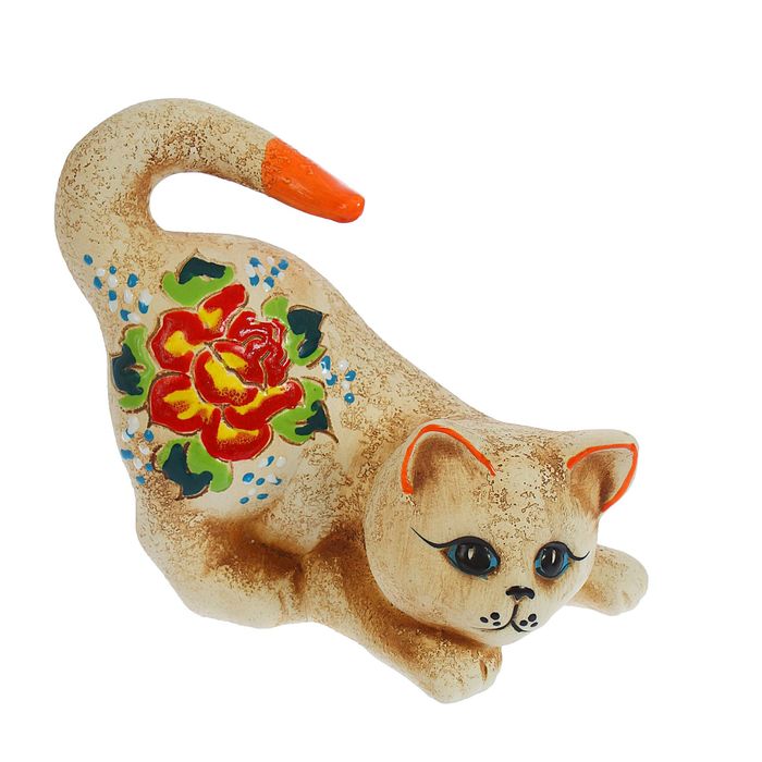 Сувенир "Кошка Ника" шамот