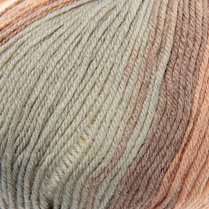 Пряжа "Baby Wool Batik" 40% шерсть, 40% акрил, 20% бамбук 175м/50гр (4726)