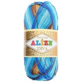 

Пряжа "Diva Batik" 100% микрофибра 350м/100гр (3243)