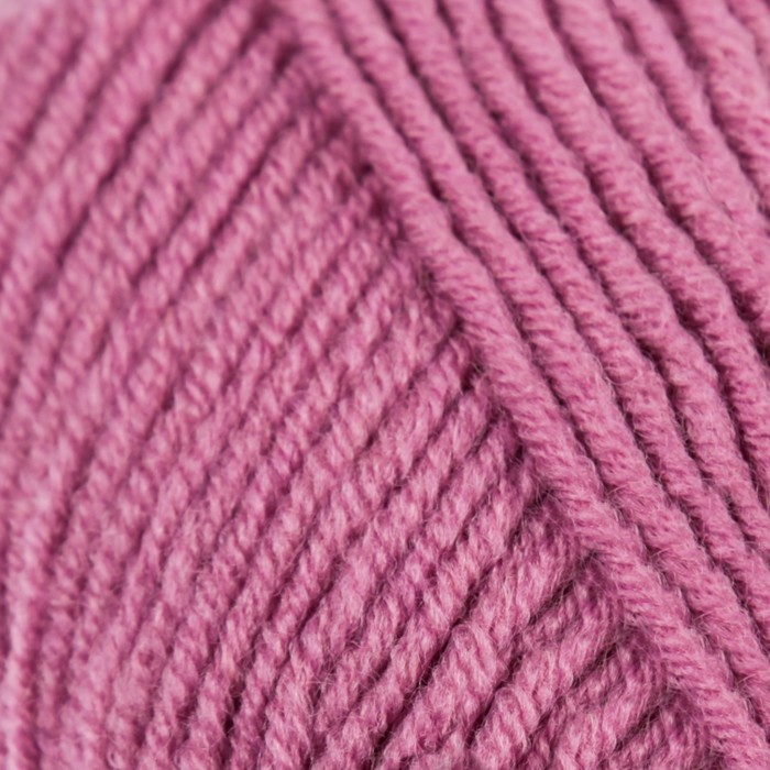 Пряжа "Lanagold" 51% акрил, 49% шерсть 240м/100гр (28 роза)
