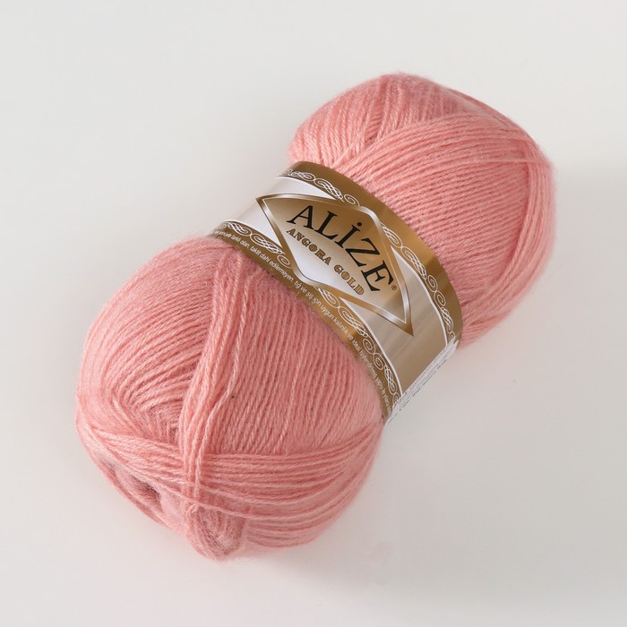 

Пряжа "Angora Gold" 20% шерсть, 80% акрил 550м/100гр (161 пудра)