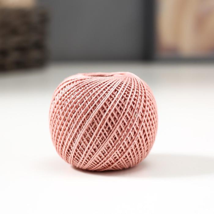 Нитки вязальные "Ирис" 150м/25гр 100% мерсеризованный хлопок цвет 5602