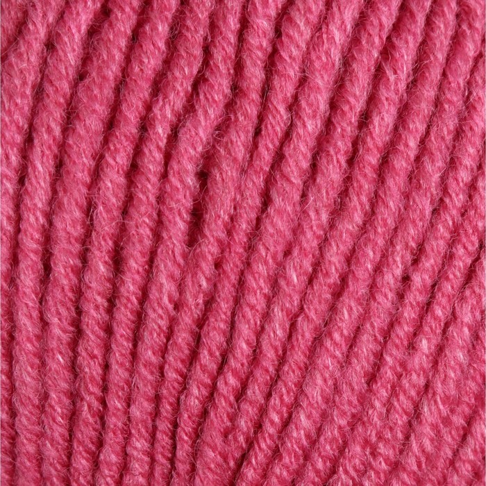 Пряжа "Lanagold" 51% акрил, 49% шерсть 240м/100гр (359 темная роза)