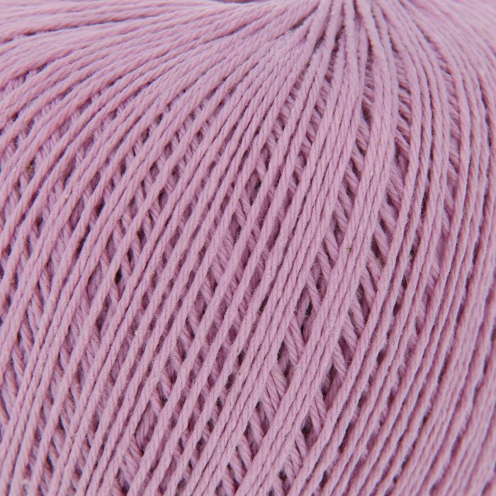 Нитки вязальные "Фиалка" 225м/75гр 100% хлопок цвет 1001