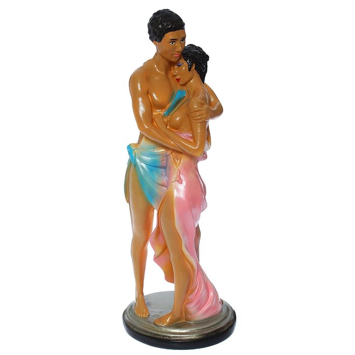 Статуэтка "Влюбленные", цветная