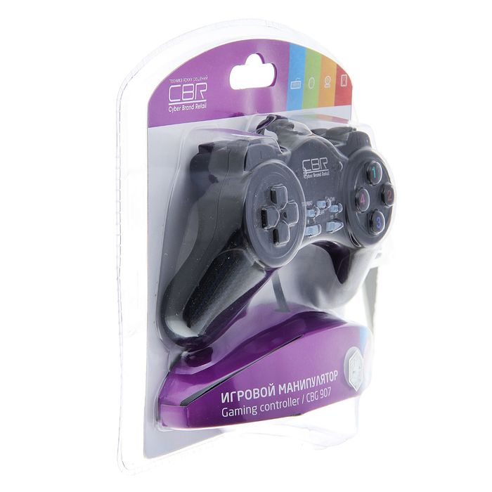 Игровой джойстик CBR CBG 907 для PC, проводной, USB