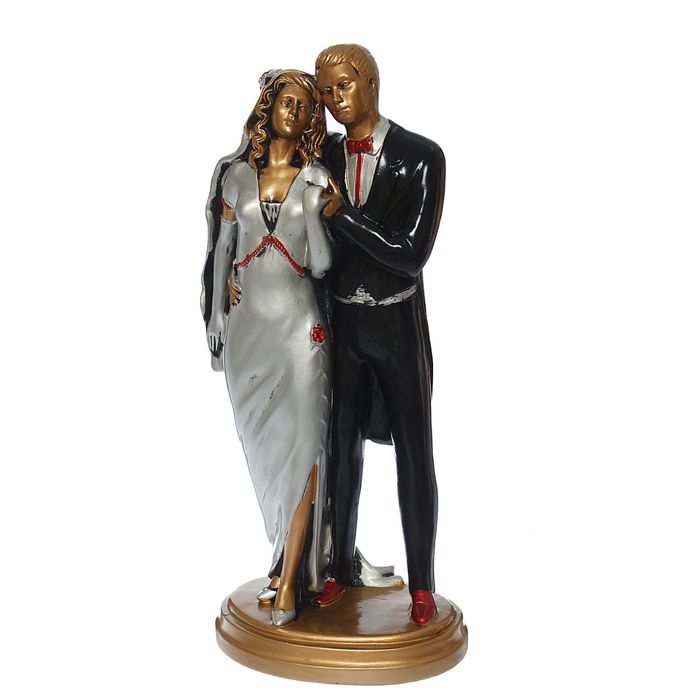 Статуэтка "Жених и невеста" микс