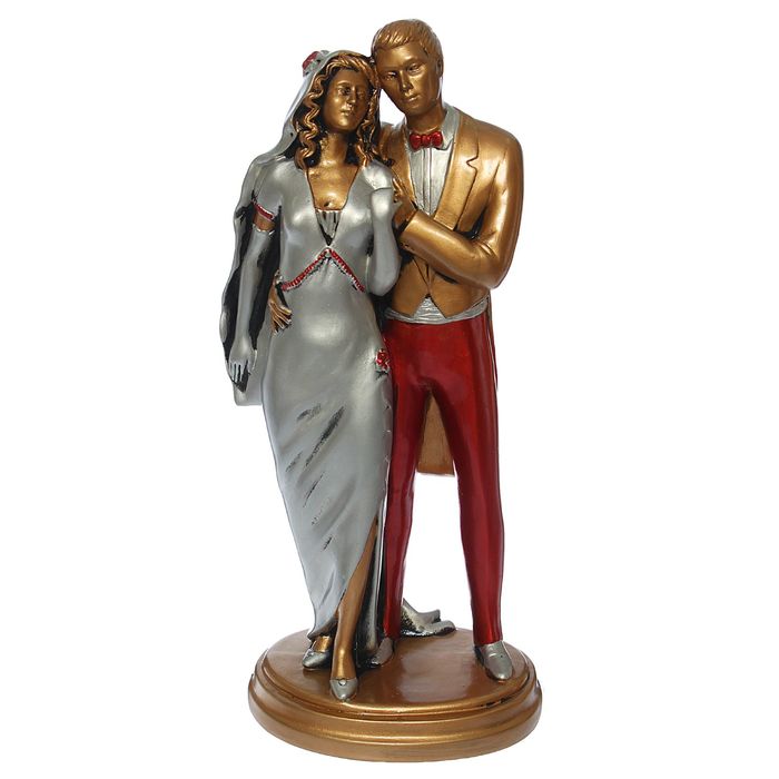 Статуэтка "Жених и невеста" микс