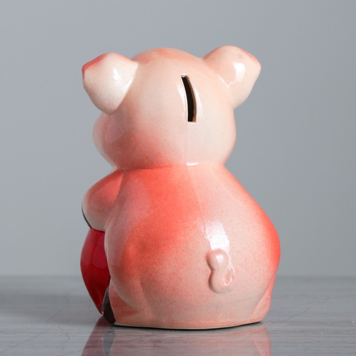 Копилка "Поросёнок с мешком"