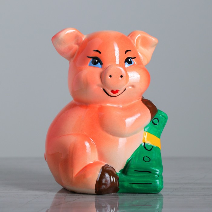 Копилка "Поросёнок с деньгами"