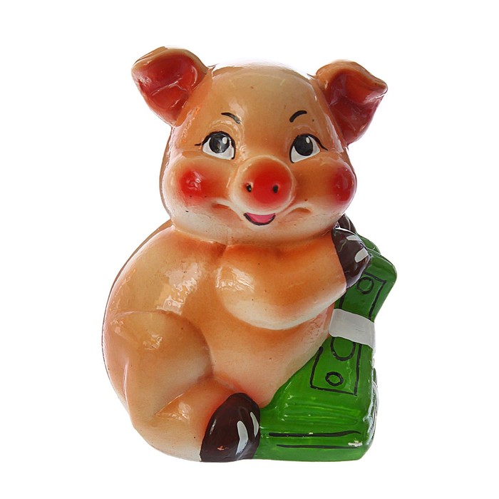 Копилка "Поросёнок с деньгами"