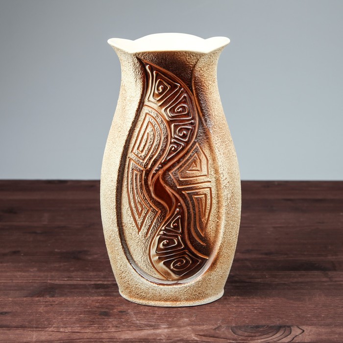 Ваза "Диана" средняя, ангоб