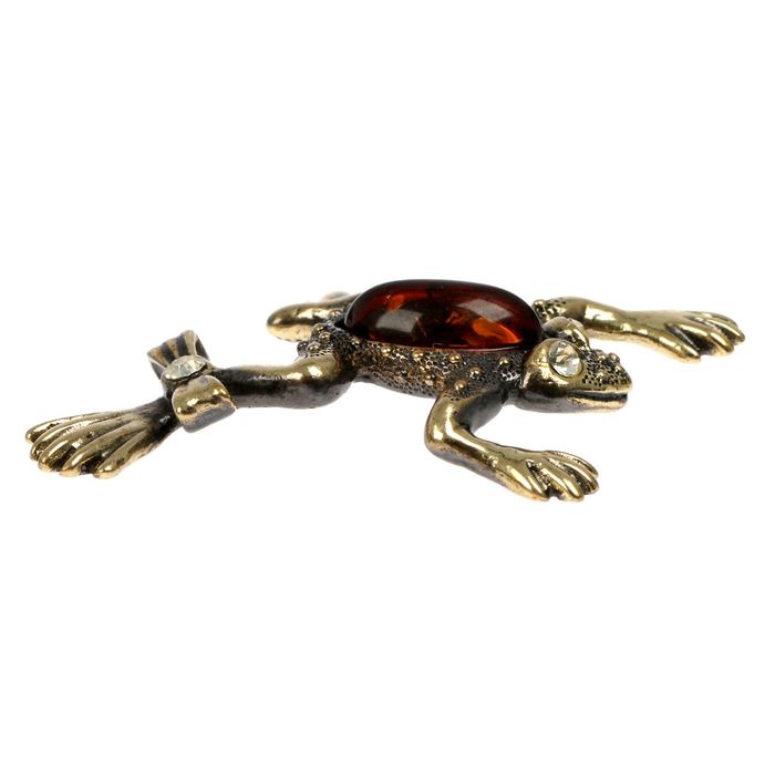 Сувенир "Лягушка с бантиком на лапке"