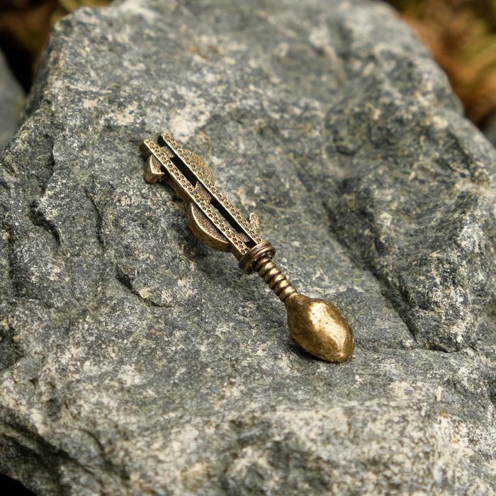 Сувенир "Кошельковая ложка-загребушка доллар"