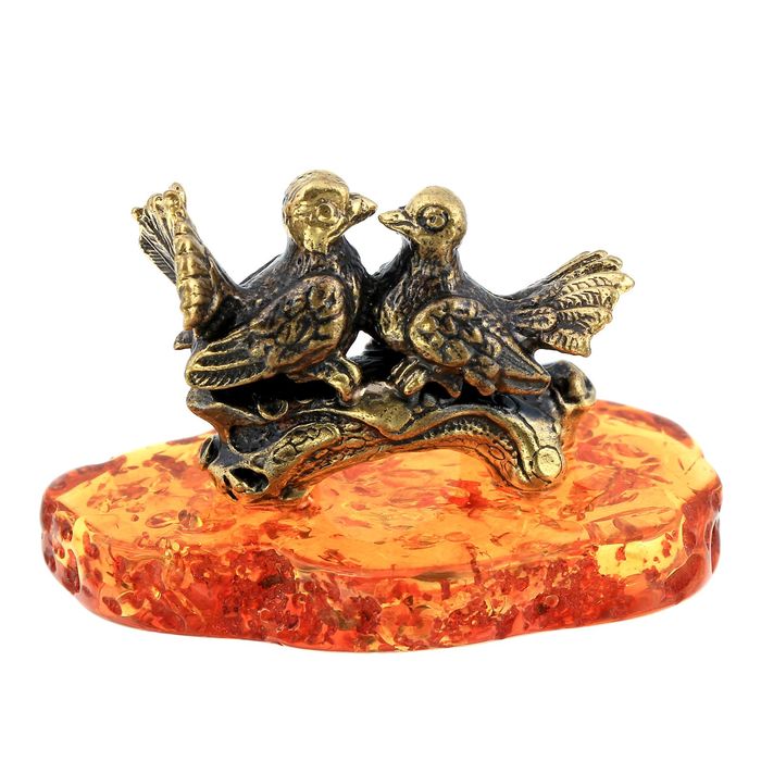 Сувенир "Голубки" на подставке