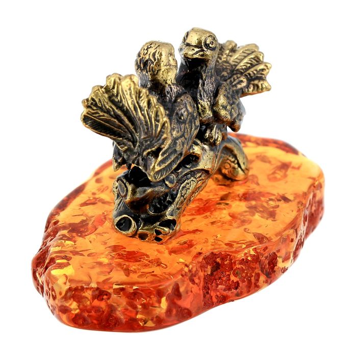 Сувенир "Голубки" на подставке