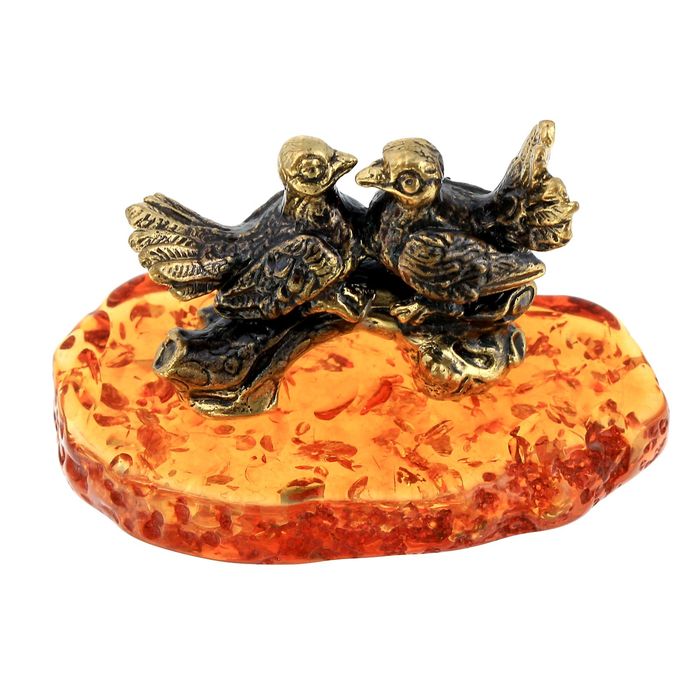 Сувенир "Голубки" на подставке