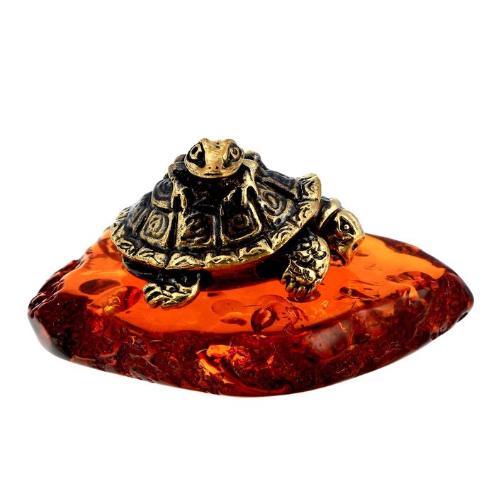 Нэцкэ "Черепаха и лягушонок"