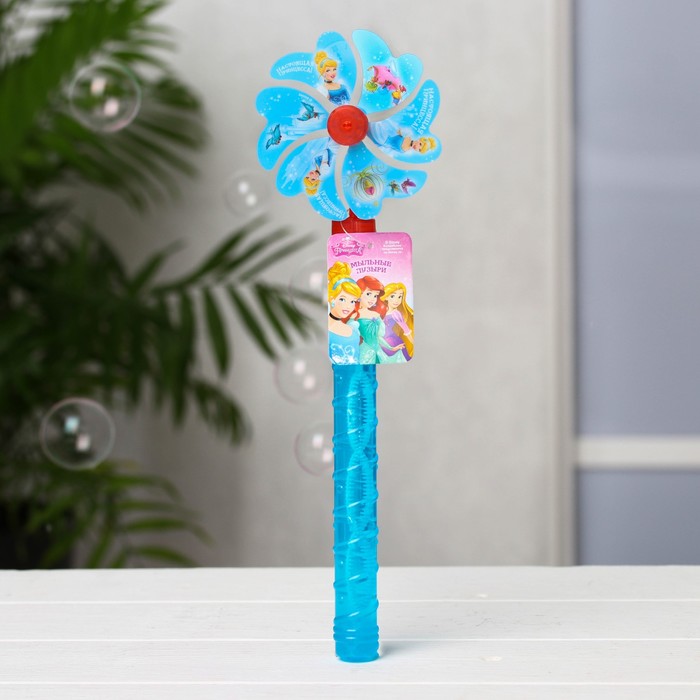 Мыльные пузыри с ветерком "Настоящая принцесса", Принцессы, 35 мл