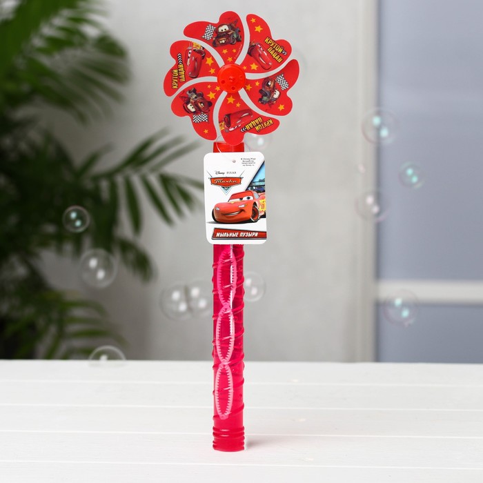 Мыльные пузыри с ветерком "Крутой пацан", Тачки, 35 мл