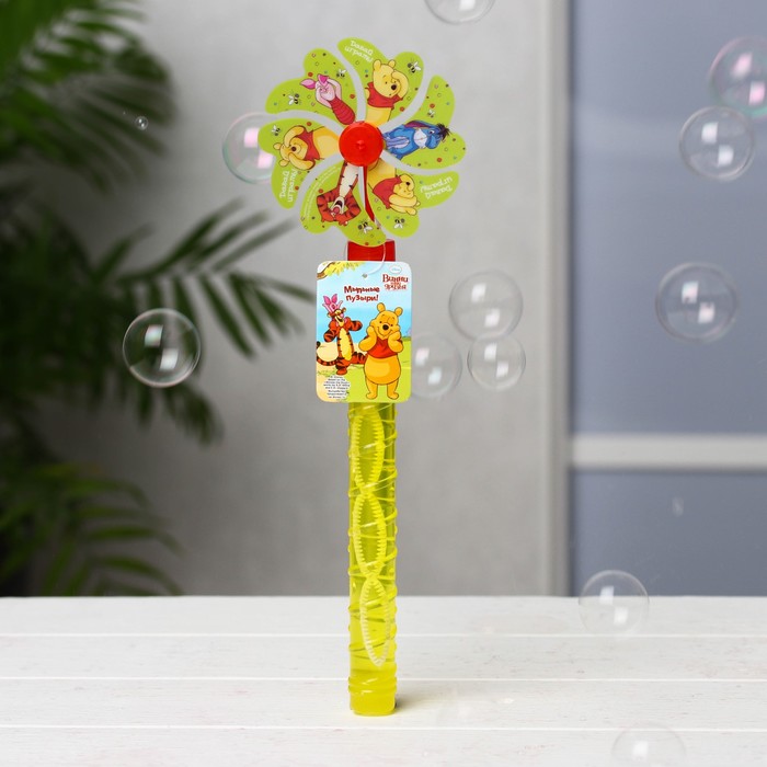 Мыльные пузыри с ветерком "Давай играть", Медвежонок Винни, 35 мл
