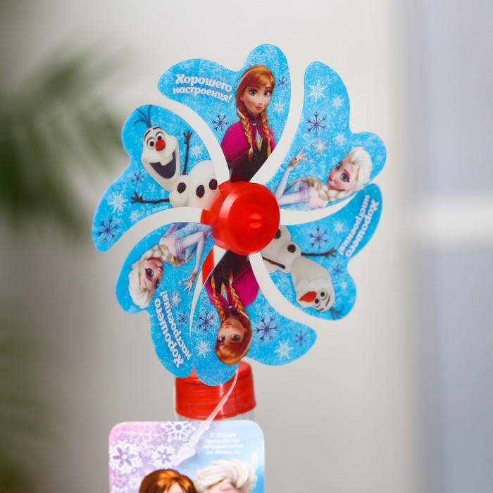 Мыльные пузыри с ветерком "Хорошего настроения", Холодное сердце, 35 мл