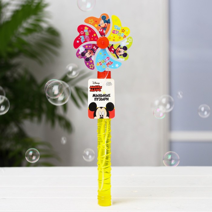 Мыльные пузыри с ветерком "Ты супер", Микки Маус и друзья, 35 мл