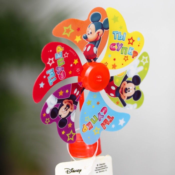 Мыльные пузыри с ветерком "Ты супер", Микки Маус и друзья, 35 мл