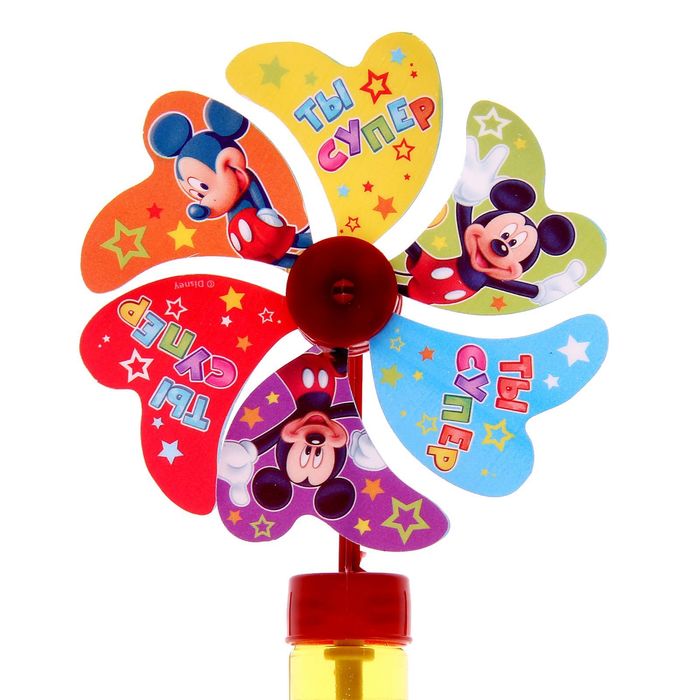 Мыльные пузыри с ветерком "Ты супер", Микки Маус и друзья, 35 мл