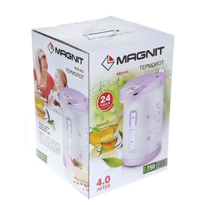 Термопот Magnit RTP-015, 4 л, 750 Вт