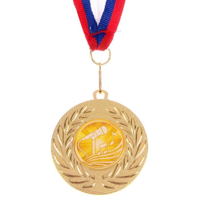 Медаль тематическая 072 "Музыка" золото