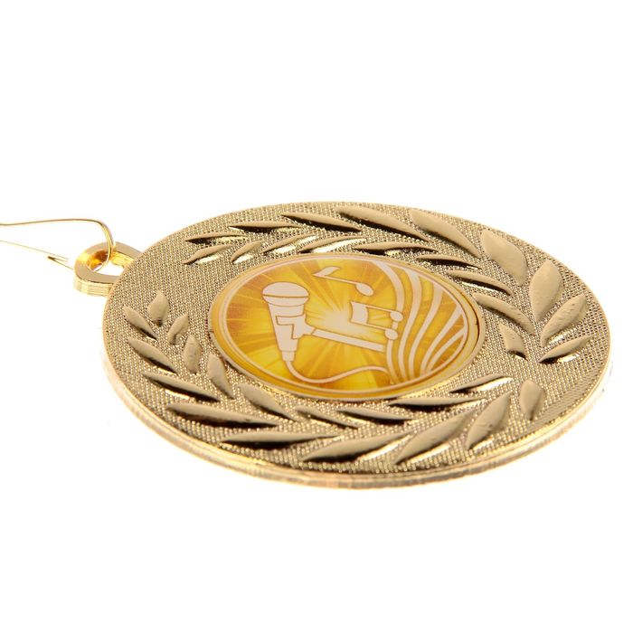 Медаль тематическая 072 "Музыка" золото