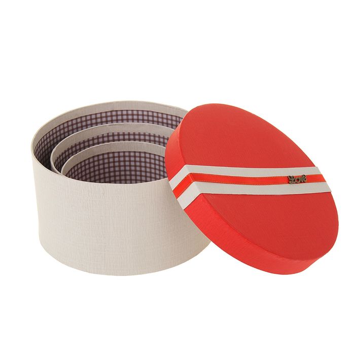 Набор коробок 3в1 "Любовь", 21 х 21 х 11 - 14 х 14 х 7