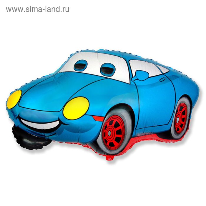Шар фольгированный 32 «Машина тачка», цвет голубой шар фольгированный 32 машина тачка