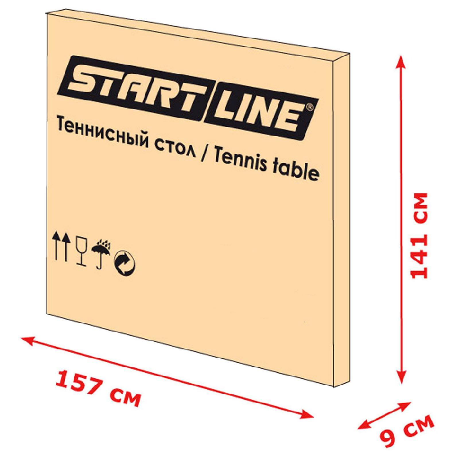 Теннисный стол start line club pro с сеткой