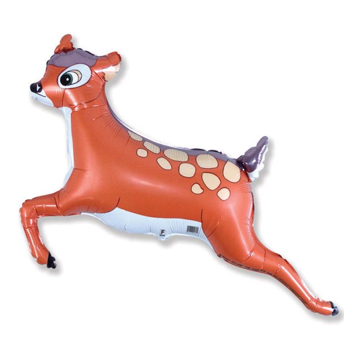 Шар фольгированный 30" "Газель", цвет коричневый